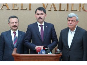 Bakan Kurum: "Eğimli Arazilerde Önden 2 Kat Verip Arkadan 6 Kat Görünmeyi Artık Yeni Planlanan Alanlarda Görmeyeceğiz"