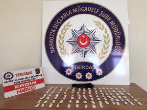 99 Fişek Eroin Ele Geçirildi
