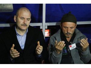 Bakan Soylu’dan Şehit Türkel’in Ailesine Ziyaret