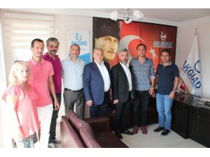 Antmuder Başkanı Karataş, Akgiad’ın Misafiri Oldu