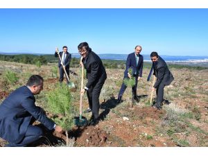“Yeşil Dönüşüm Ormanları Projesi”nin İlk Durağı Çanakkale Oldu