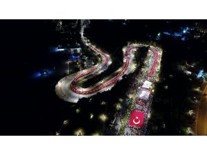 Antalya’da Cumhuriyet Coşkusu Meydanlara Sığmadı