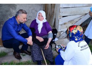 Başkan Ertürk’ün Ev Ziyaretleri Sürüyor