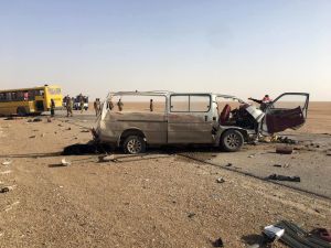 Irak’ta Turist Otobüsü Kaza Yaptı: 10 Ölü