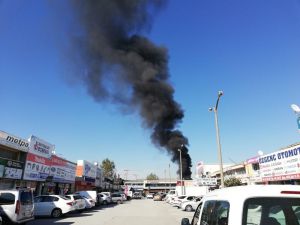Bursa’da Korkutan Yangın