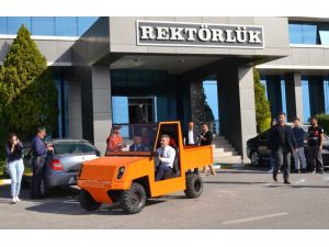 Çomü Yenilenebilir Enerji Ve Robot Topluluğu, Elektrikli Otomobil Üretti