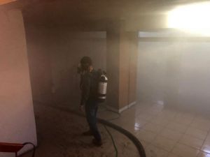 Kağızman’da Okulda Çıkan Yangın Nedeniyle Öğrenciler Tahliye Edildi