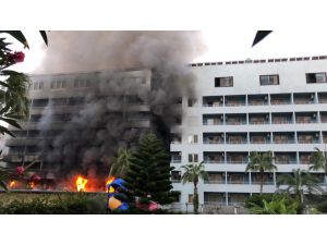 Alanya’da 4 Yıldızlı Otelde Yangın Paniği