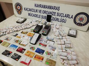 Kahramanmaraş’ta Kredi Kartı Tefecilerine Operasyon: 3 Gözaltı