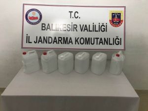 Balıkesir’de Kaçak İçki Operasyonu