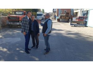 Belediye Başkanı Seçen, Lale Sanayi Sitesi Esnaflarını Ziyaret Etti
