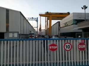 Tuzla’da Korkutan Gemi Yangını
