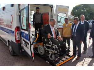 Elazığ’da Engelliler İçin Özel Ambulans