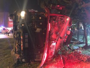 İtfaiye Aracı İle Hafif Ticari Çarpıştı: 1’i Çocuk 9 Yaralı