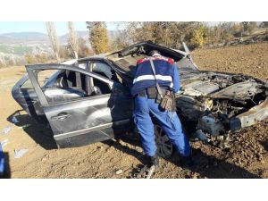 Simav’da Trafik Kazası: 1 Ölü, 4 Yaralı