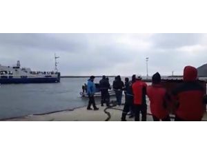 Halatla Çekilerek Kurtarılan Feribotun Arıza Nedeni Açıklandı
