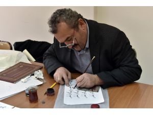Kamış Kalem Ve Mürekkeple Yükselen Sanat