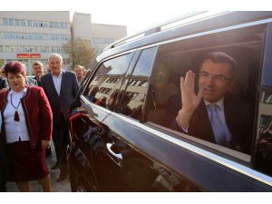 Gümüşhane Vali Memiş’i Uğurladı