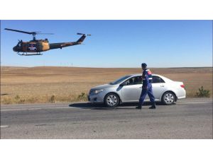 Jandarmanın Havadan Trafik Denetimleri Sürüyor