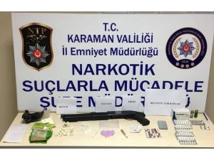 Karaman’da Uyuşturucu Operasyonu