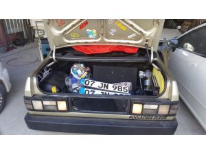 Antalya’da Plakasız Otomobille Drift Atıp Kaçan Sürücüye Rekor Ceza