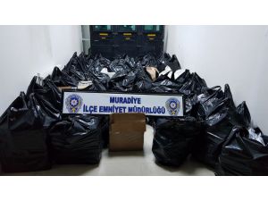 Muradiye’de 26 Bin 396 Paket Kaçak Sigara Ele Geçirildi