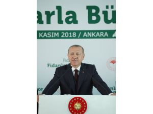 Cumhurbaşkanı Erdoğan: “Türkiye Erozyon İle Mücadelede Dünya Lideridir”