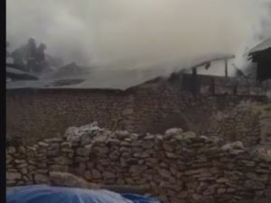 Suşehri’nde Ki Yangın Korkuttu
