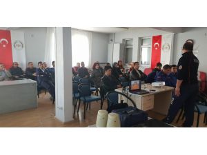 Afad İlçelerde Afetler Konusunda Eğitim Verdi