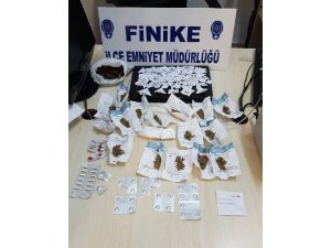 Finike'de Uyuşturucu Operasyonu