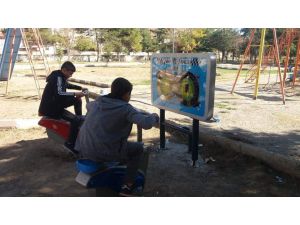 Bolvadin Adalet Parkına Yeni Nesil Oyun Grubu