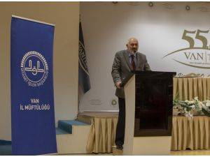 Van’da “Ahilik Medeniyeti Ve Ticaret Ahlakı” Konferansı