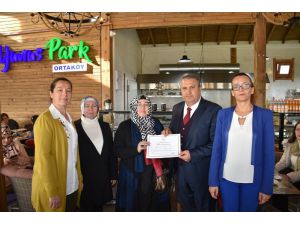 Sertifikalarını Başkan Çerçi’den Aldılar