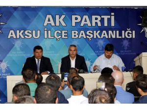 Aksu'dan İlk Aday Adayı