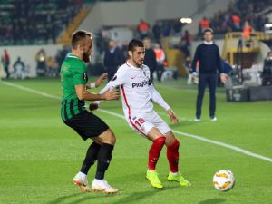 Uefa Avrupa Ligi: Akhisarspor: 0 - Sevilla: 2 (İlk Yarı)