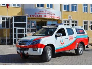 Sağlık Bakanlığından Kırşehir Umke’ye Tam Donanımlı Ambulans