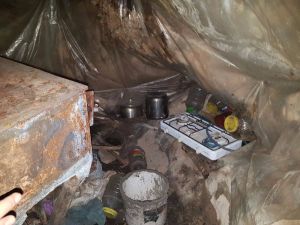 Osmaniye’de Teröristlere Ait Sığınak Bulundu