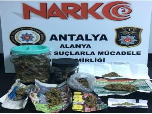 Alanya’da Uyuşturucu Operasyonu: 3 Gözaltı
