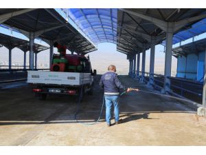 Niğde Belediyesi Hayvan Pazarı İlaçlandı