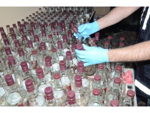 Denizli’de Kaçak Alkol İmalathanesi Ele Geçirildi
