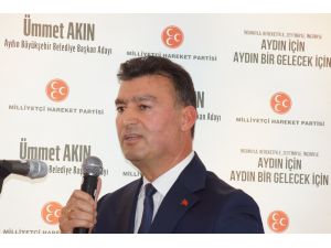 Aydın Mhp, Büyükşehir Adayı Ümmet Akın’ı Resmen İlan Etti