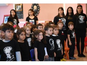 Konyaaltı Belediyesi Kreş Öğrencileri Ata’yı Andı