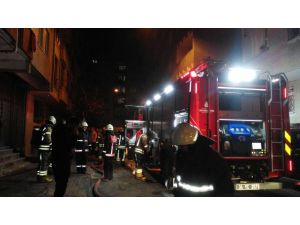 Esenler’de Tekstil Atölyesinde Yangın