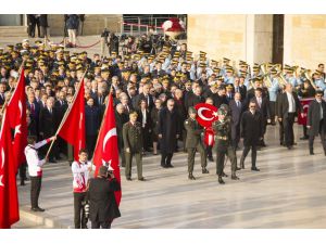 Cumhurbaşkanı Erdoğan, Anıtkabir’de