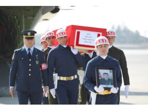 Şehit Halil Daş’ın Cenazesi Konya’ya Getirildi