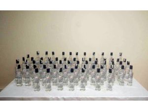 Balıkesir’de 60 Şişe Kaçak Rakı Ele Geçirildi