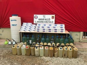 Yüksekova’da 5 Bin 250 Paket Kaçak Sigara Ele Geçirildi