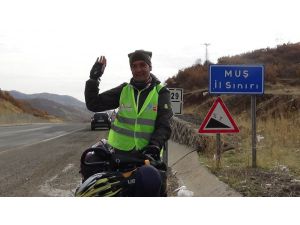 Toy Kuşları İçin Bin 550 Kilometre Pedal Çevirdi