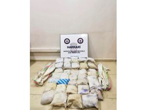 Yüksekova’da 52 Kilogram Baz Morfin Ele Geçirildi