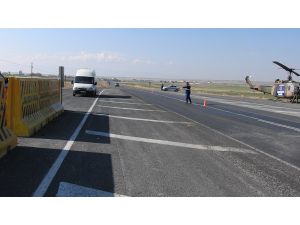 Jandarma, Helikopter Destekli Trafik Denetimine Devam Ediyor